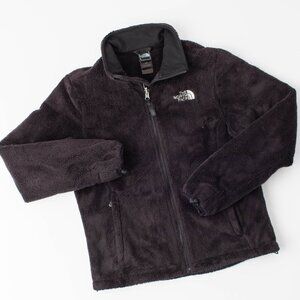The‎ North Face Unisex Small Black Fleece Zip Up Jacket Coat